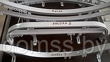 Карнизы алюминиевые профильные Decora 1. Деко-1 Профильный однорядный карниз для штор легкой и средней тяжести