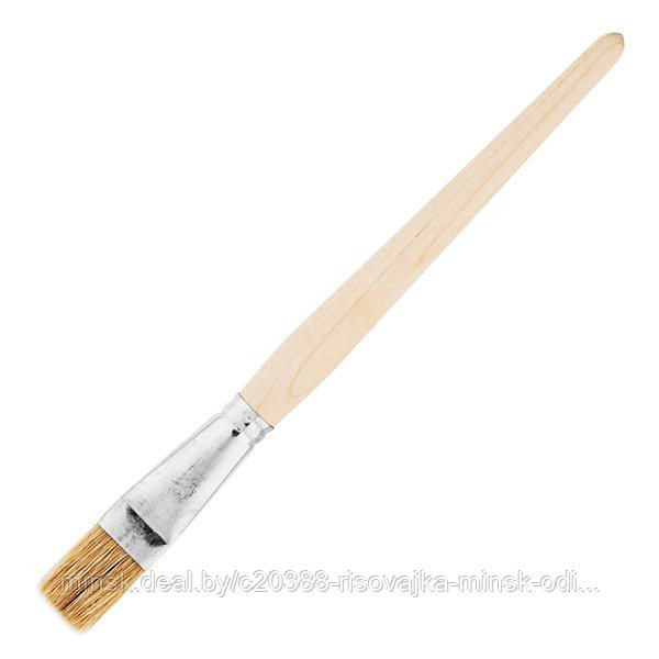 Кисть из щетины, плоская (N18)
