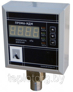 Измеритель избыточного давления ПРОМА-ИДМ(Р)-2х-ДИ-4 резьбово-штуцерноего исполнения - фото 1 - id-p50473145