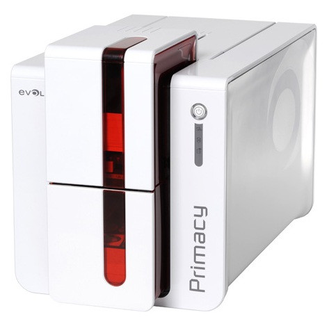 Принтер пластиковых карт Evolis Primacy цвет: красный - фото 1 - id-p50484300