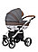 Детская коляска Coletto Savona Decor 3 в 1 серый, фото 3