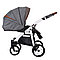 Детская коляска Coletto Savona Decor 3 в 1 серый, фото 4