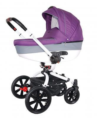 Детская коляска Coletto Messina 2 в 1 фиолет - фото 1 - id-p50485062