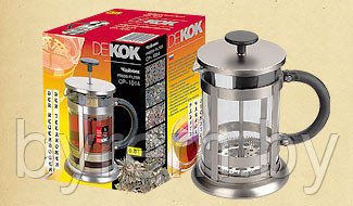 Френч-пресс для чая и кофе DEKOK CP-1012 - фото 3 - id-p50485528