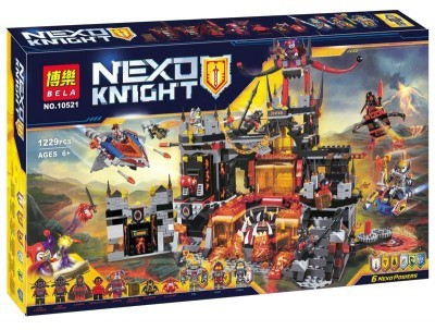 Конструктор лего Bela серия Nexo Knight 10521 "логово джестро"