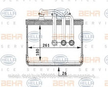 Радиатор отопителя BMW 7 (E65, E66) 730