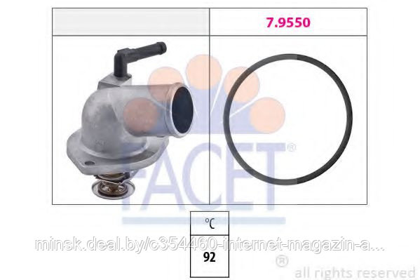 Термостат (в корпусе) OPEL ASTRA G 98-05