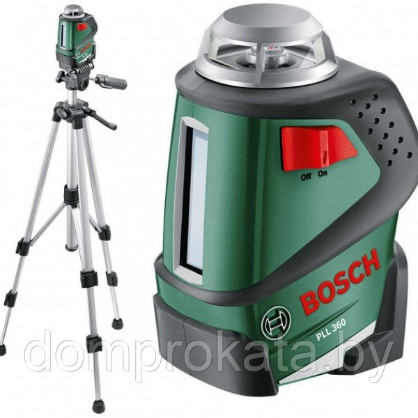 Линейный лазерный нивелир Bosch PLL 360 Set Аренда - фото 1 - id-p50496422