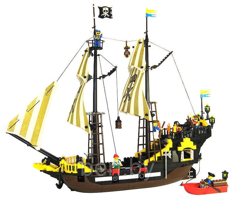 Конструктор Brick (Брик) 307 Корабль Корсаров 590 деталей, аналог LEGO - фото 2 - id-p50497171