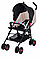 Детская прогулочная коляска Coletto Piccolo черный, фото 2