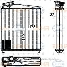 Радиатор отопителя LAND ROVER FREELANDER 2 (FA)  06 -