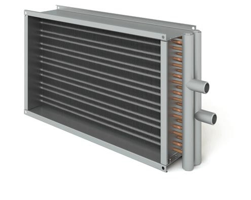 Воздухонагреватель водяной ВОП 500-250/3 для прямоугольных каналов - фото 1 - id-p50508533