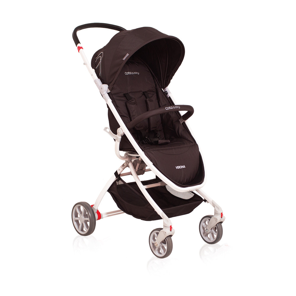 Детская прогулочная коляска Coto baby Verona black