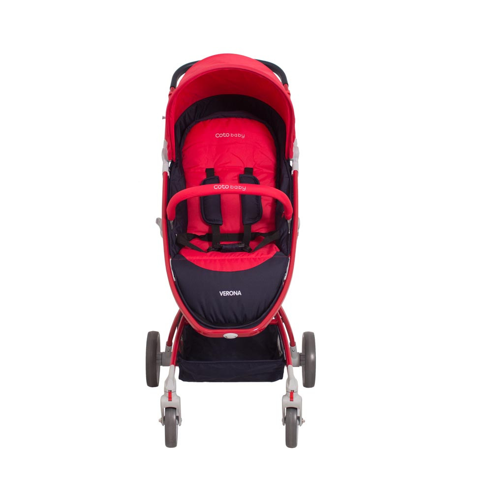 Детская прогулочная коляска Coto baby Verona red - фото 2 - id-p50509246