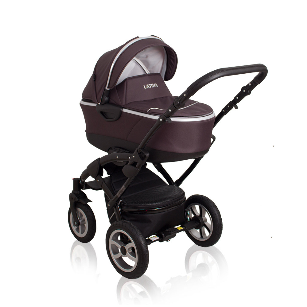 Детская прогулочная коляска Coto baby Latina 2 в 1 brown