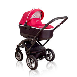 Детская прогулочная коляска Coto baby Latina 3 в 1 red