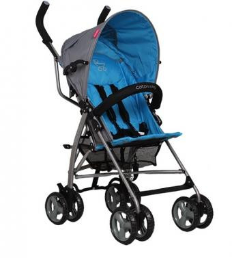 Детская прогулочная коляска Coto baby Rhythm Pитм синий - фото 1 - id-p50512354