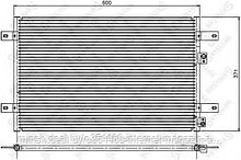 Радиатор кондиционера паяный FORD GALAXY / SEAT ALHAMBRA / VW SHARAN 95-06