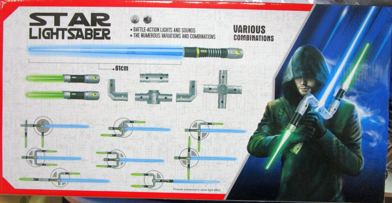 Световой Джедайский меч Star Wars системы BLADEBUILDERS (для создания собственных моделей) свет, звук - фото 4 - id-p50520485