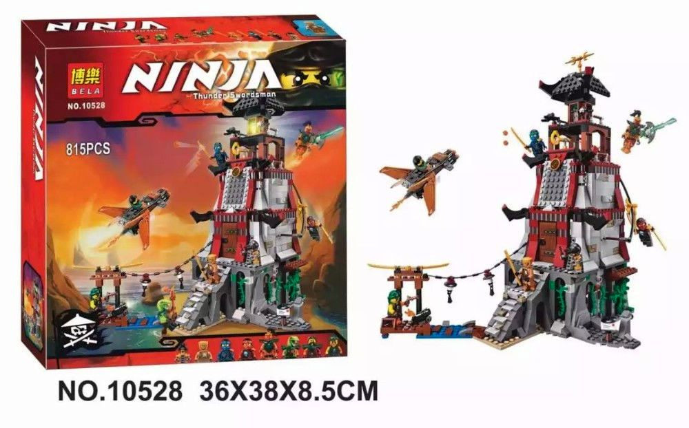 Конструктор Bela Ninja 10528 (аналог Lego Ninjago 70594) "Осада маяка" 815 дет - фото 2 - id-p50521966