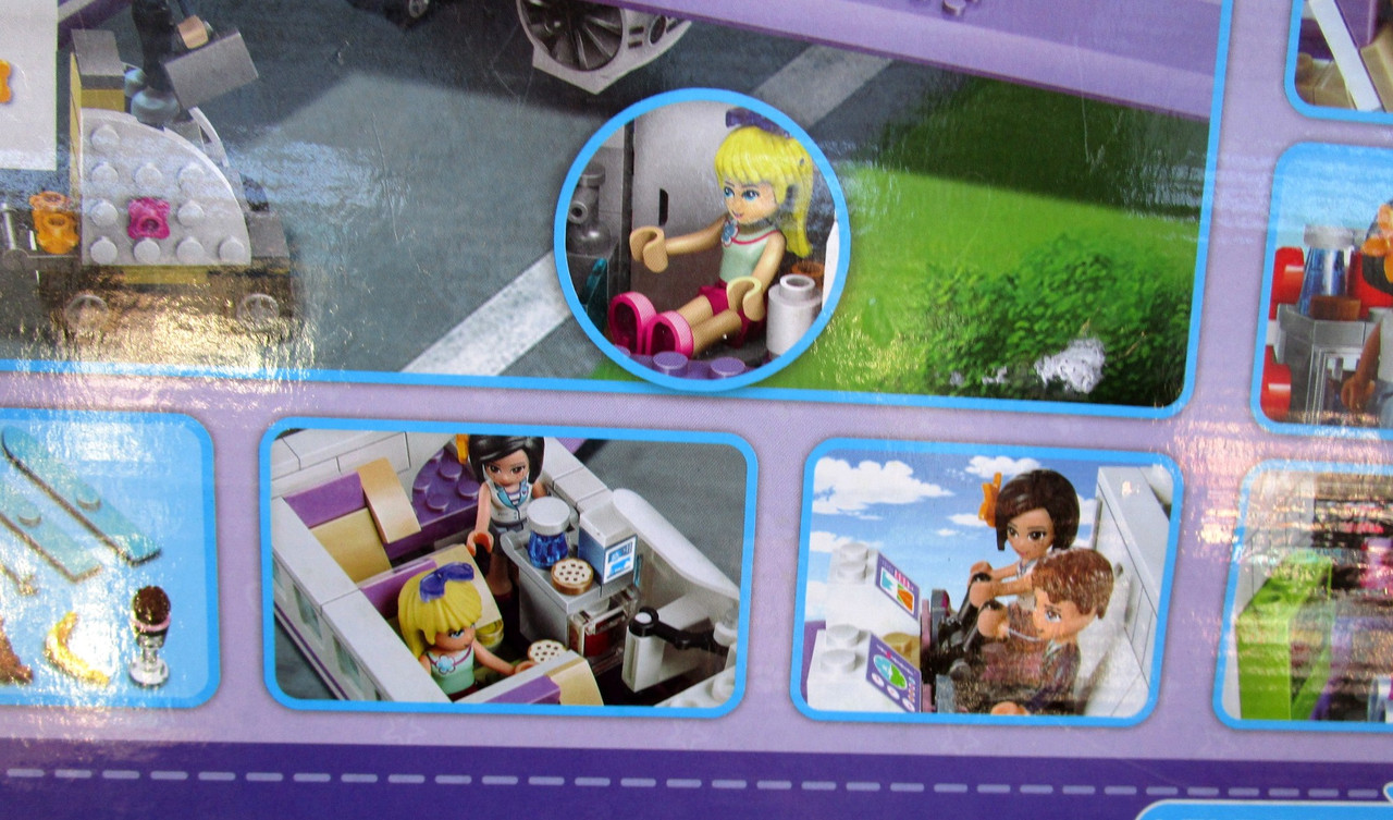 Конструктор Lele 79175 "Аэропорт Хартлейк Сити" 701 деталь (аналог LEGO Friends 41109) - фото 4 - id-p50522334