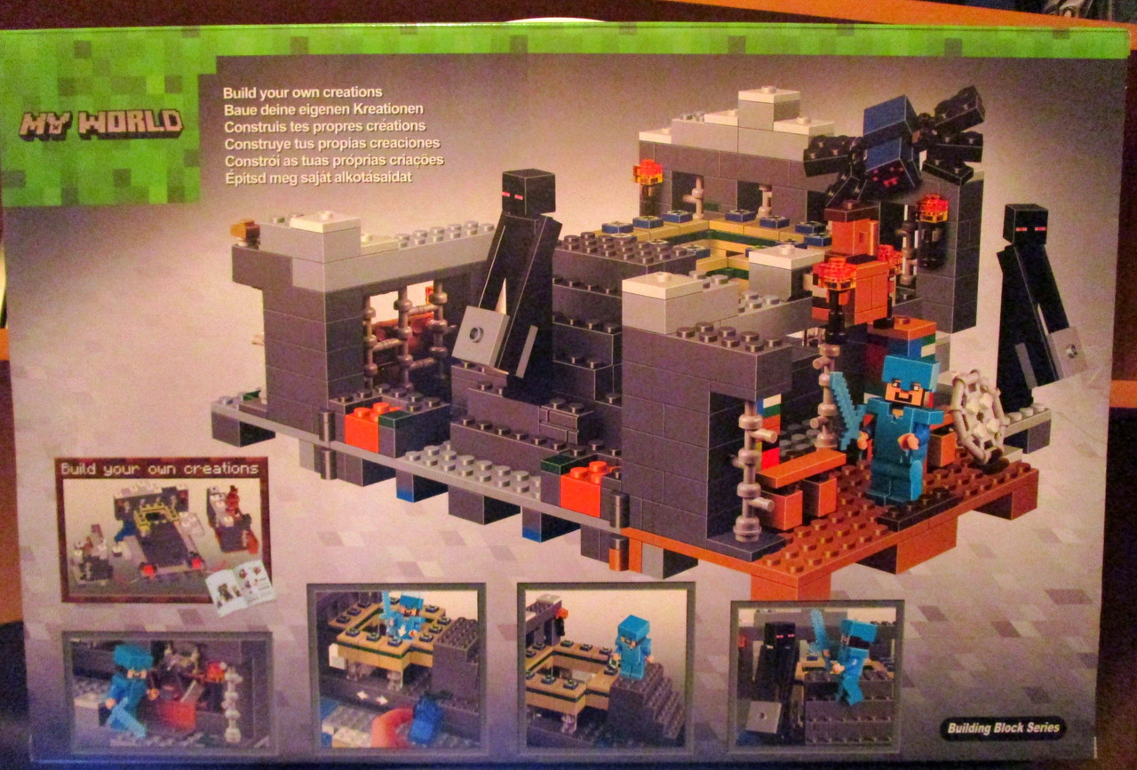 Конструктор Bela 10470 Портал в край (аналог Lego Майнкрафт, Minecraft 21124), 571 дет - фото 4 - id-p50522264