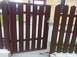 Забор из металлического штакетника, фото 3