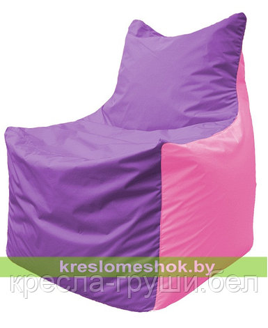 Кресло мешок Фокс Ф 21-109 (сиреневый - розовый), фото 2