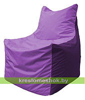 Кресло мешок Фокс Ф 21-102 (сиреневый - фиолетовый)