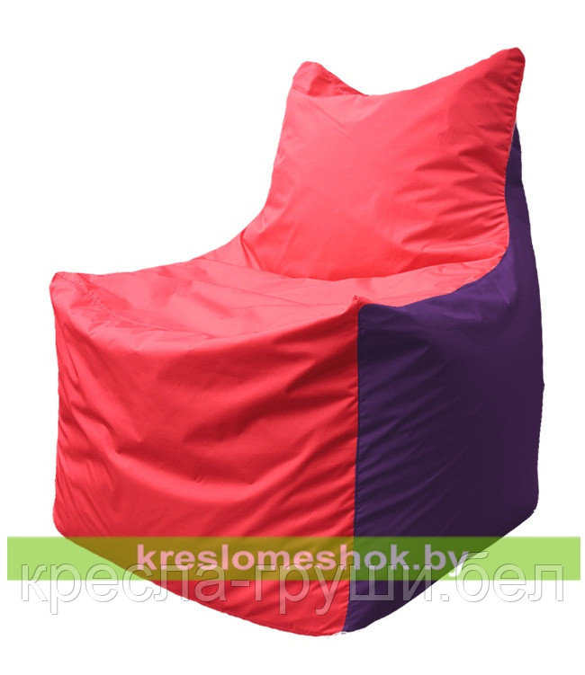 Кресло мешок Фокс Ф 21-233 (красно-фиолетовый)