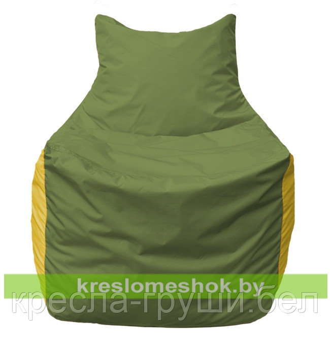 Кресло мешок Фокс Ф 21-228 (оливково-жёлтый) - фото 2 - id-p50539218