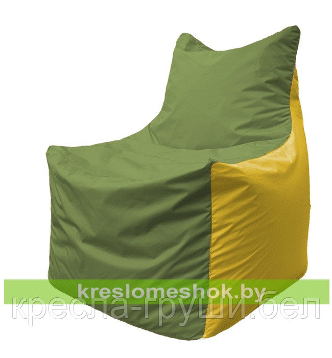 Кресло мешок Фокс Ф 21-228 (оливково-жёлтый) - фото 1 - id-p50539218