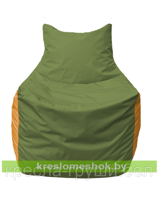 Кресло мешок Фокс Ф 21-227 (оливково-оранжевый) - фото 2 - id-p50539231