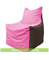 Кресло мешок Фокс Ф 21-200 (розово-коричневый)