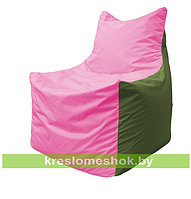 Кресло мешок Фокс Ф 21-198 (розово-оливковый)