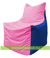 Кресло мешок Фокс Ф 21-195 (розово-синий)
