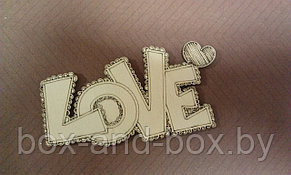 Декоративная накладка "Love" для декора