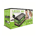 LEDDY SET 60 (AQUAEL) Аквариум черный прямоуг. 54 л.,PAT mini, Aq 50 Вт,свет LED 6 Вт., фото 2