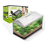 LEDDY SET 60 (AQUAEL) Аквариум белый прямоуг. 54 л.,PAT mini, Aq 50 Вт,свет LED 6 Вт., фото 4