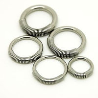 Кольцо для пирсинга Wire Ring с пружинкой (2*13мм)