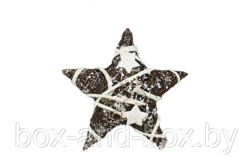 Декоративная звездочка, глиттер и мини звезды, 25см - фото 1 - id-p50597285