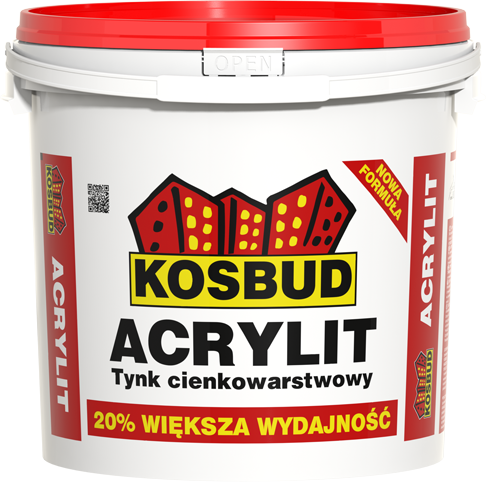 Акриловая штукатурка Kosbud ACRYLIT «барашек» 25 кг