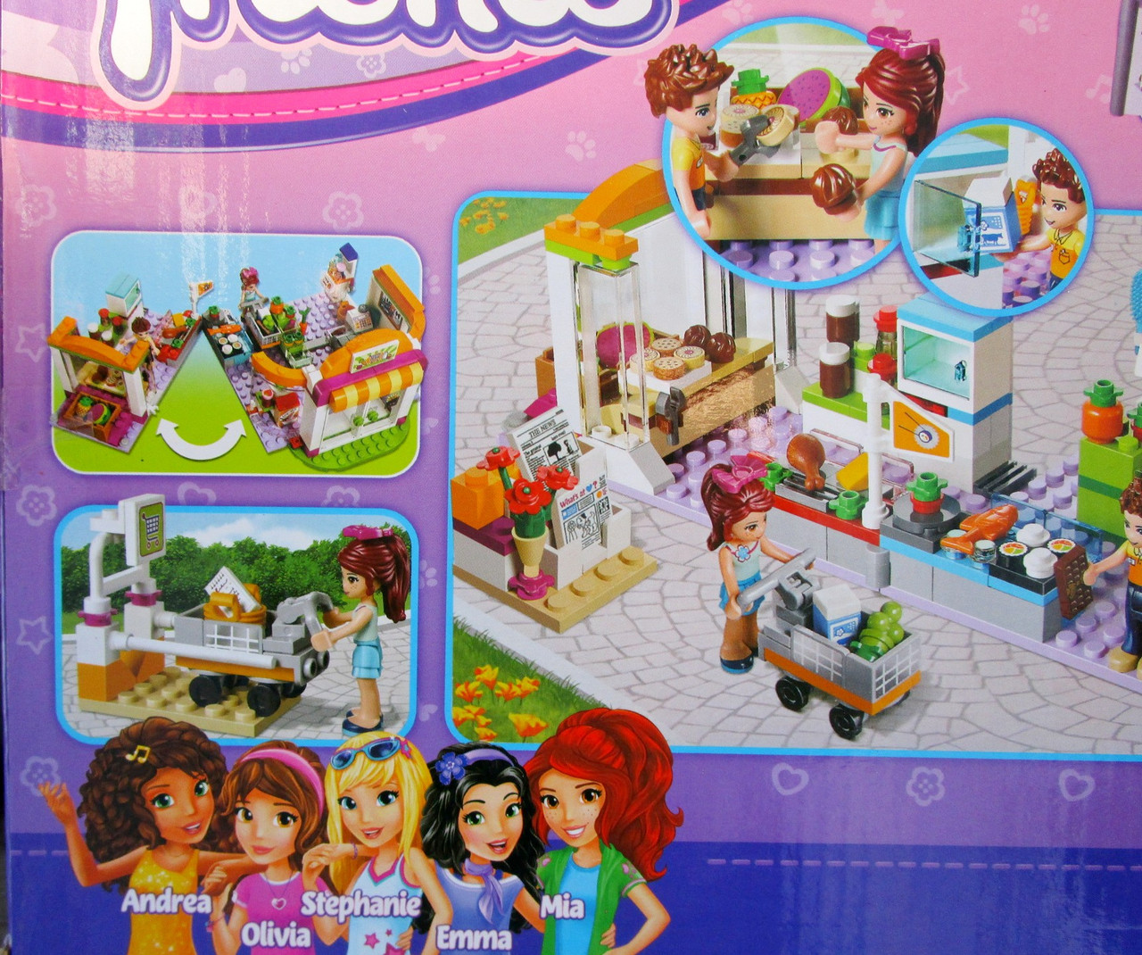 Конструктор Bela Friends 10494 Супермаркет ( LEGO Friends 41118) - фото 4 - id-p50601285