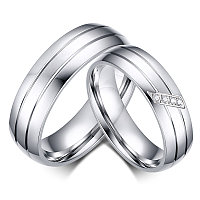 Парные кольца для влюбленных "Неразлучная пара 166", фото 1