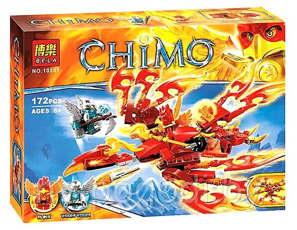 Конструктор Bela аналог LEGO Chima 172 деталей арт. 10351