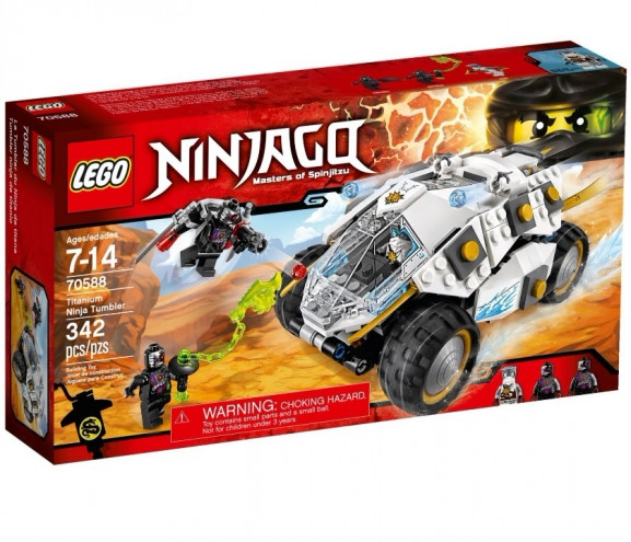 Конструктор Лего 70588 Внедорожник титанового ниндзя Lego Ninjago, фото 1