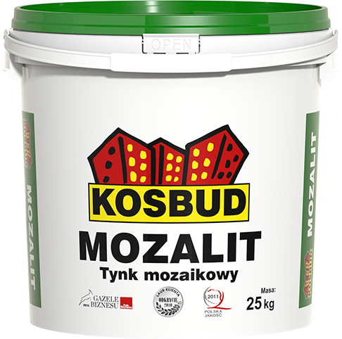 Комплект (ведро+связующее) Kosbud Mozalit на 25кг состава - фото 1 - id-p50667741
