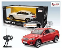 Модельная машина на радиоуправлении Rastar BMW X6 с заряд. уст-ом 1:14 (красный, белый) 11581740 Модельная машина на радиоуправлении Rastar BMW X6 с заряд. уст-ом 1:14 (красный, белый)