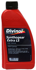 Трансмиссионное масло Divinol Synthogear Extra LS 75W-90 (масло трансмиссионное) 1 л.