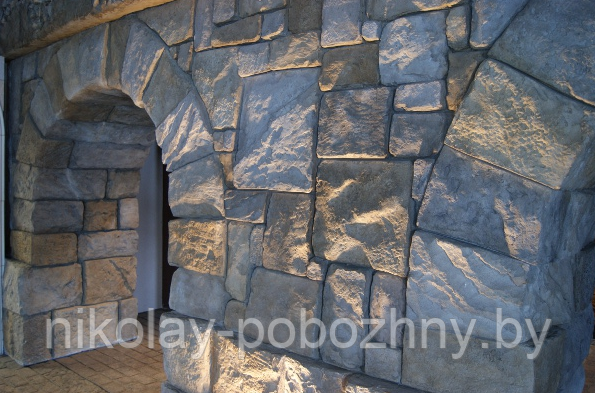 Эксклюзивная отделка скульптурным камнем (цена с материалом и работой) - фото 5 - id-p50686355